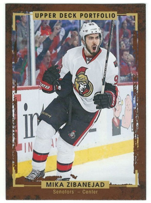 15-16 Upper Deck Portfolio #152 Mika Zibanejad