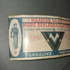 Kuvien OY Maarian vaatetusliike peltikyltti. - pikkukuva 2