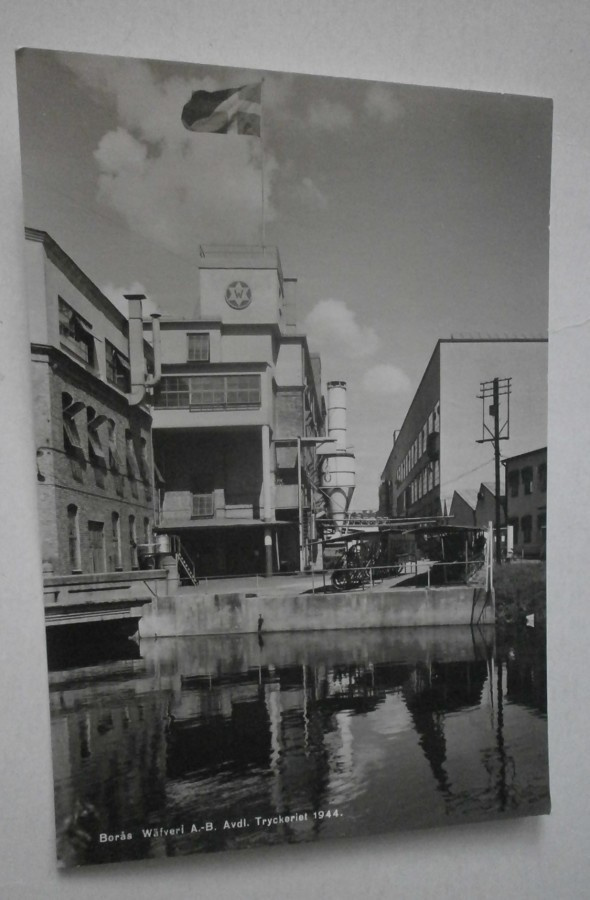 Borås, Boråsin Kutomo AB:n tehtaat,valokuvapk v. 1944, ei p.