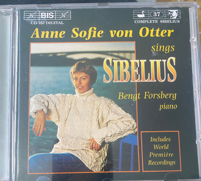 Anne Sofie von Otte sings Sibelius cd 1995