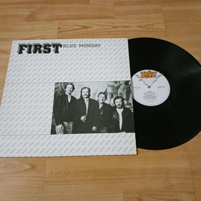First - Blue Monday lp orig 1986 Rock'n'Roll hieno