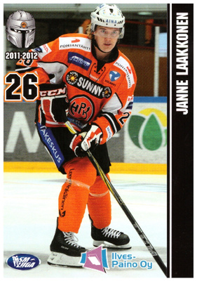 JANNE LAAKKONEN #26 HPK Postikortti