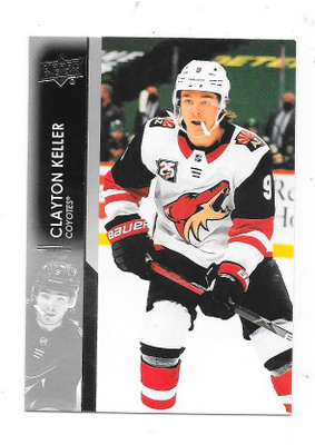 2021-22 Upper Deck #11 Clayton Keller , Arizona Coyotes