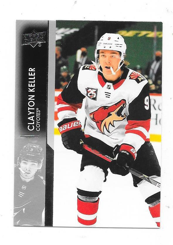 2021-22 Upper Deck #11 Clayton Keller , Arizona Coyotes