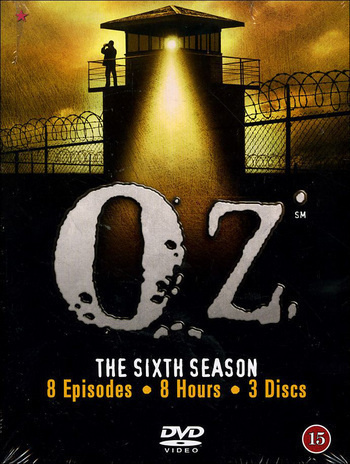 Oz - Kylmä Rinki  -  Kausi 6  -  (3 DVD)