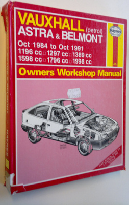 Matthew Minter : Vauxhall Astra and Belmont owners worksh...