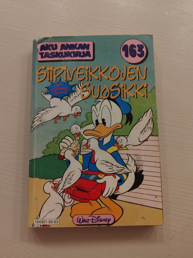Aku Ankan Taskukirja 163: Siipiveikkojen suosikki