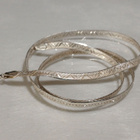 Hopea Herringbone kaulakoru 925 ITALY - pikkukuva 1