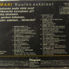 AMANI • Kuulen askeleet CD - pikkukuva 3