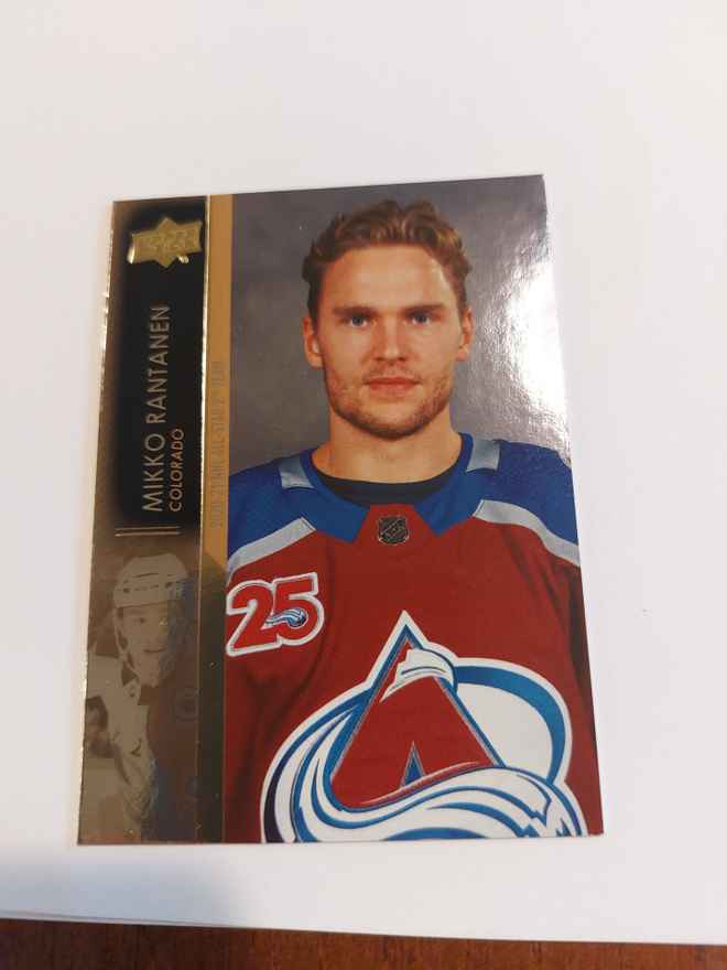2021-22 Upper Deck Silver Foil #675 Mikko Rantanen AS2