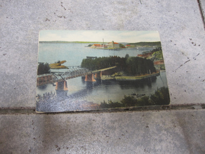 VINTAGE POSTIKORTTI TAMPERE RANTAMAISEMA NÄSIJÄRVELTÄ