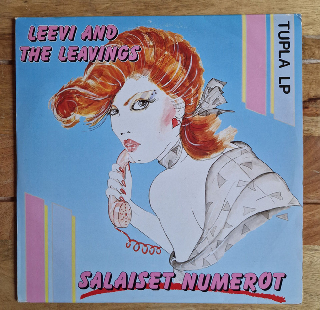 Leevi And The Leavings.Salaiset Numerot Tupla Lp KAKLP 2