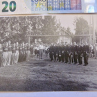VANHA Valokuva Terijoki Pesäpallo Postikorttikoko 1930-l - pikkukuva 1