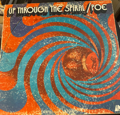 Poe: Up Through The Spiral 1971 LP - Psych HARVINAINEN