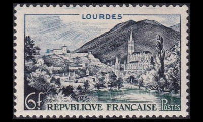 Ranska 1004 ** Maisemia 6 Fr (1954)