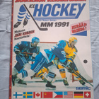 Hockey Jääkiekon keräilysarja MM 1991 -albumi (Semic) - pikkukuva 1