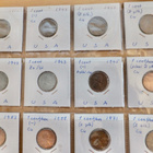 16 Kolikkoa USA 1 c 1943 - 1988 - pikkukuva 2