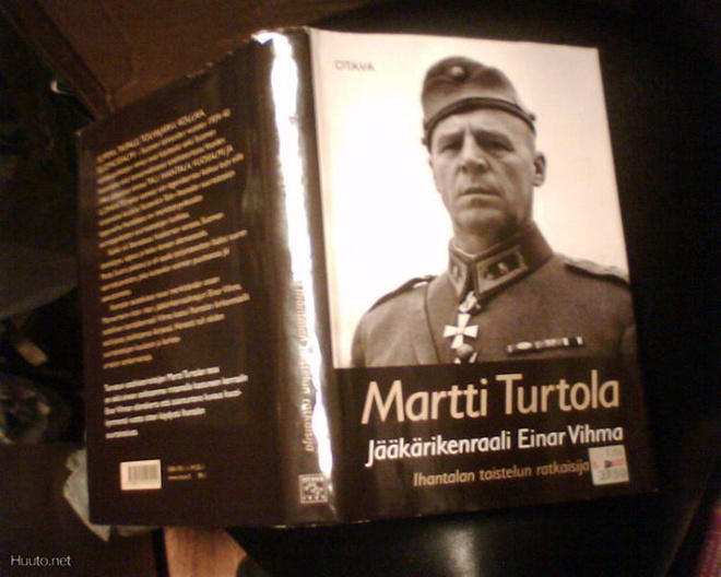 Turtola JÄÄKÄRIKENRAALI EINAR VIHMA ( 2 p. 2005 ) Sis.pk