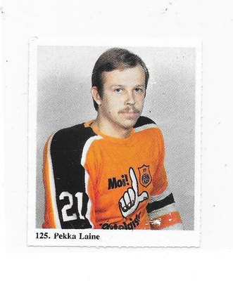 78-79 Kiekkoilijat Kuvina #125 Pekka Laine Kiekkoreipas