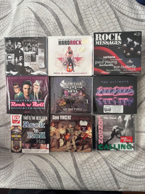 Cd levy paketti, käyttämättömiä muoveissa