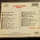 25 COUNTRY CLASSICS, VOL. 3 (CD UUDENVEROINEN) KENNY ROGERS - pikkukuva 2