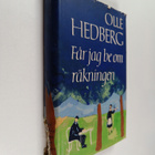 Olle Hedberg : Får jag be om räkningen - pikkukuva 1