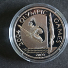 Olympia Samoa 2004 Uimahyppy 10$ Ag - pikkukuva 1