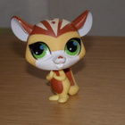 LITTLEST PET SHOP kelta-ruskea MAAORAVA #2692 - pikkukuva 1