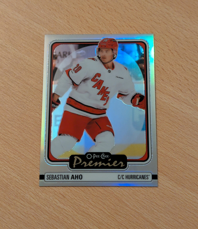 2024-25 OPC Platinum Sebastian Aho OPC Premier