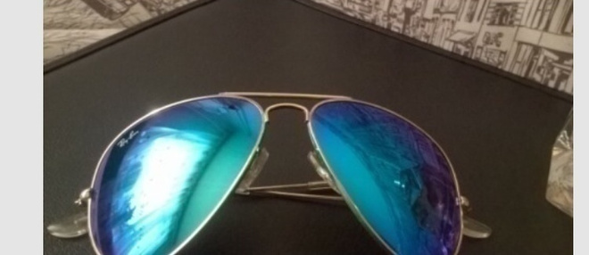 RAY BAN B&L AVIATOR MIRROR SUNGLASSES AURINKOLASIT