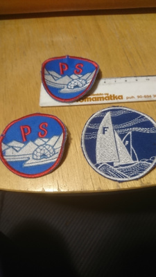 Kangasmerkkejä 3 kpl PS tuntemattomia