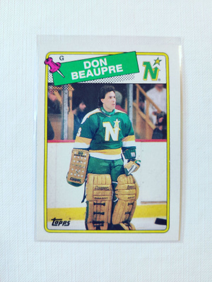 88-89 Topps - Don Beaupre