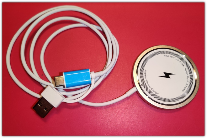 30W magneettinen langaton laturi iPhone / Android #31217
