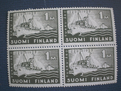 Suomi postimerkit nelilö v. 1929