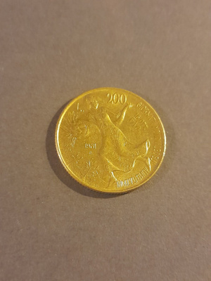 Italia 200 liiraa 1981