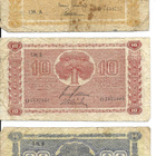 Suomi, 1945 setelit 5, 10 ja 20 markkaa - pikkukuva 1