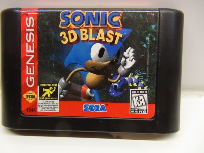 SEGA 16 bit PELI, SONIC 3D BLAST