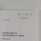 Aimo Ojanen : Komisario ja Fuengirolan varas (signeerattu) - pikkukuva 3
