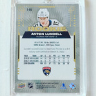 Anton Lundell - 21-22 UD Stature Rookie Blue /35 - pikkukuva 2
