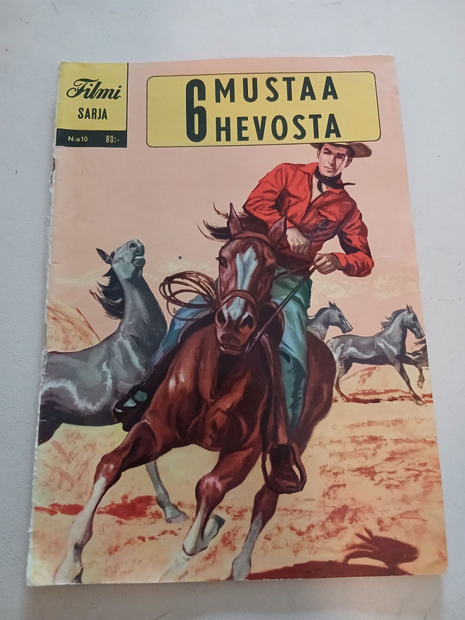 Filmisarja 10 1963; 6 mustaa hevosta.