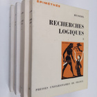 Recherches logiques 1-3 (4 kirjaa, osa 2 kahdessa osassa) - pikkukuva 1