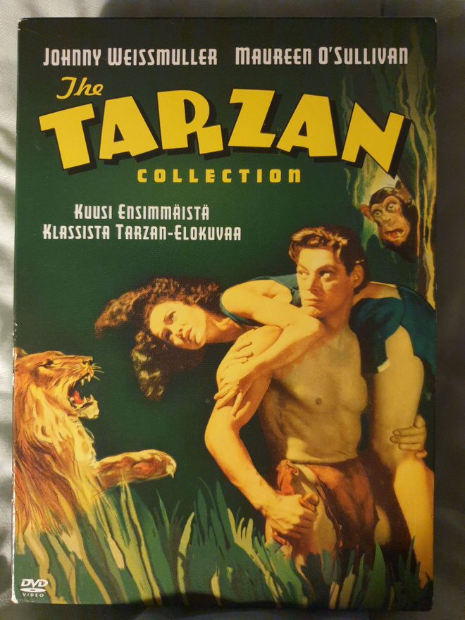 TARZAN - KOKOELMA - 6 ELOKUVAA DVD