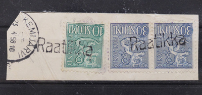 # 23854 # Pp Raatikka- M-54 leike 1958
