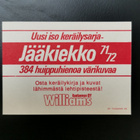 71-72 Williams #121 Lalli Partinen HIFK - pikkukuva 2