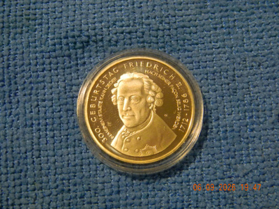 SAKSA 10 € Fredrik II 2012 hopearaha
