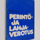 Pertti Puronen : Perintö- ja lahjaverotus - pikkukuva 1