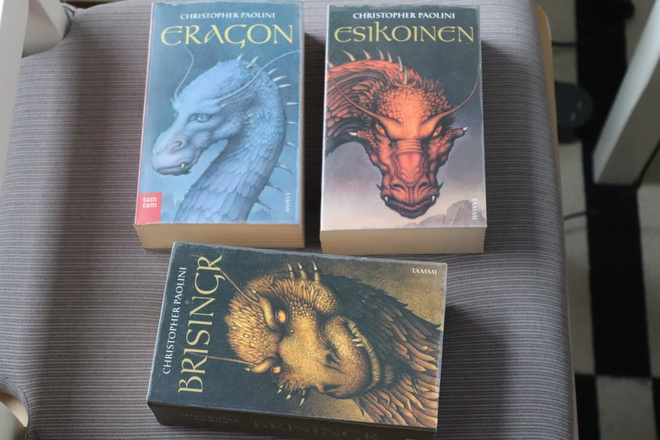Christopher Paolini : Perillinen trilogia 1-3 (pokkarit)