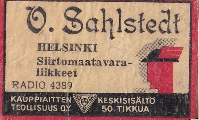 Helsinki, V. Sahlstedt , Radio 4389  ,   b491