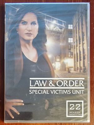 LAW & ORDER - KOVA LAKI SVU - KAUSI 22 - DVD Boxi