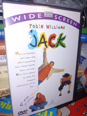 DVD JACK ( Robin Williams  ) SIS POSTIKULU